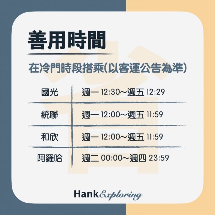 2021客運優惠大全點這 6個搭客運省錢的最新方法 新手理財的領路者