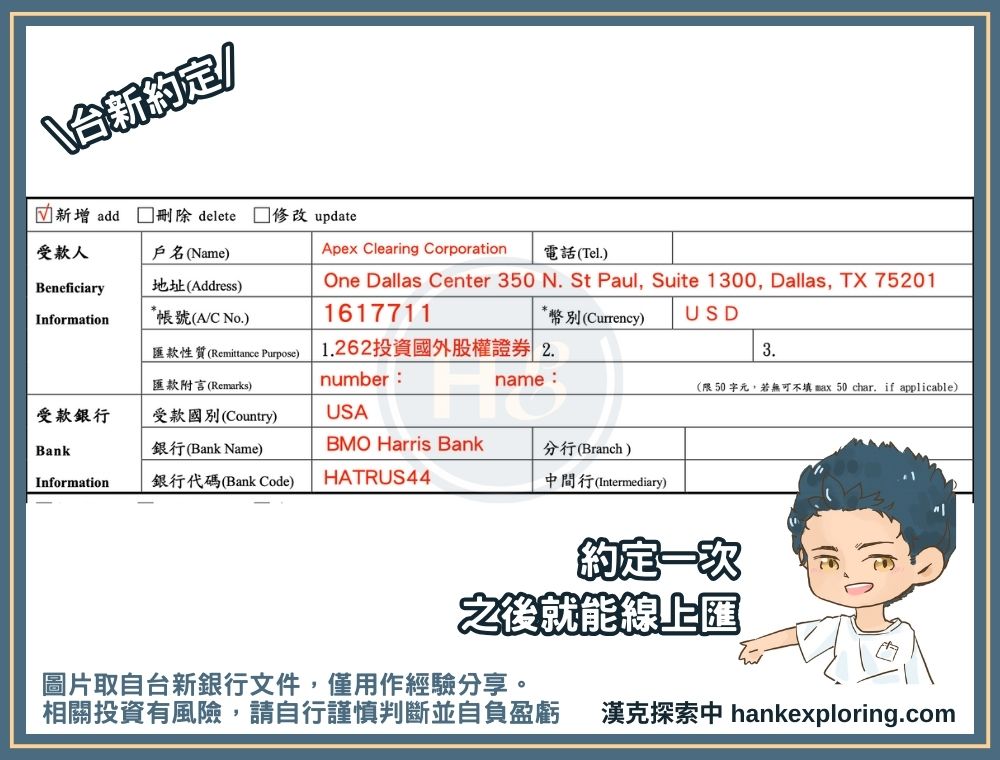 Firstrade 入金 3步驟完成firstrade匯款 附2021匯款單範例 新手理財的領路者